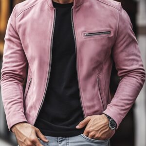 Trendy Zipper Multi-pocket Suede Jacket